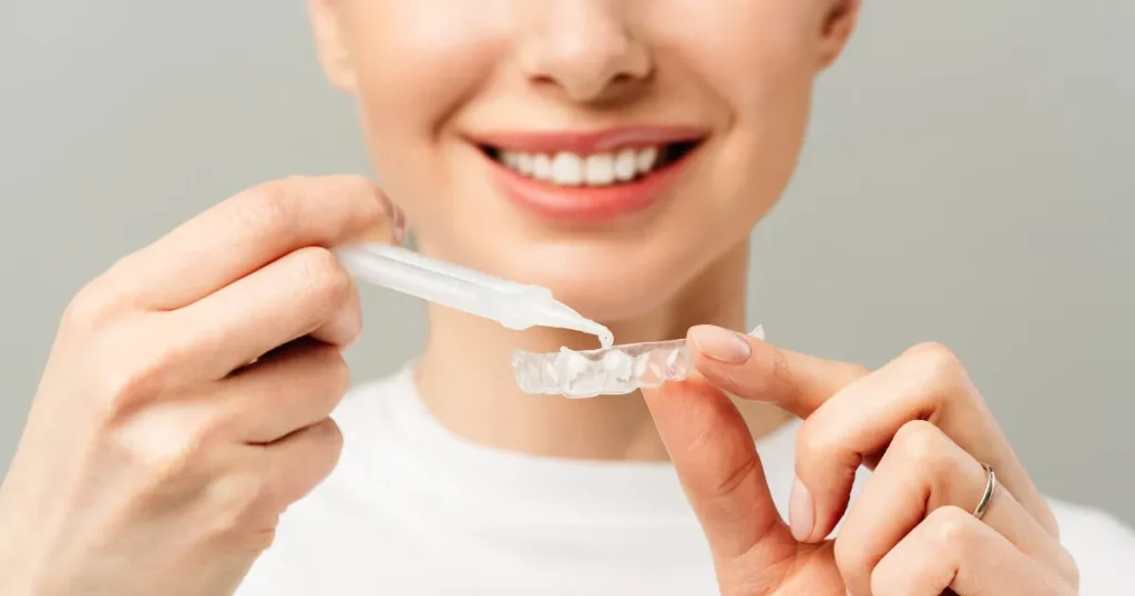 What Side Of Whitening Strip Goes On Teeth?